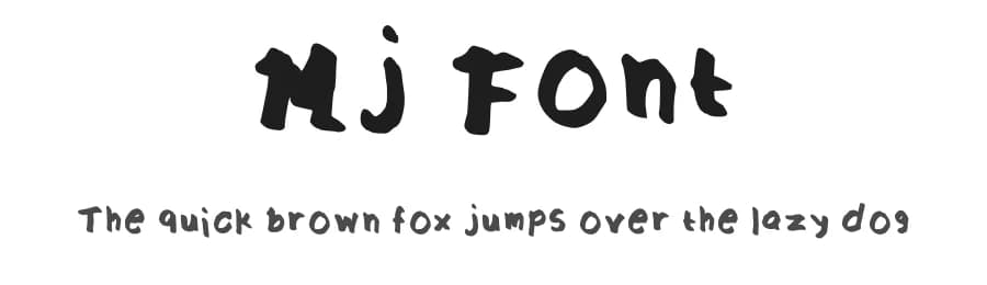 Mj Font by JM Dulay — Script Handwritten Font