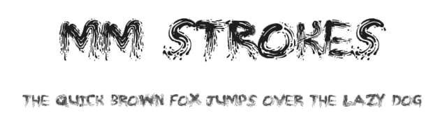 MM Strokes by Marcus Melton — Script Handwritten Font