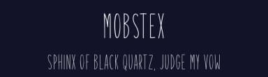 Mobstex by Md Shohail Bhuian — Script Handwritten Font — thumbnail 2