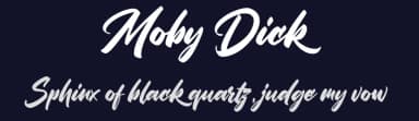 Moby Dick by Octotype  | Thomas Boucherie — Script Handwritten Font — thumbnail 2