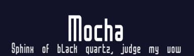 Mocha by FontBlast Design — Sans Serif Font — thumbnail 2