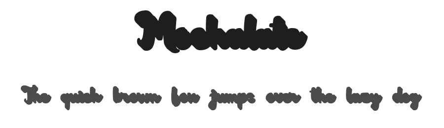 Mochalate by Andhi Yulianto — Script Handwritten Font