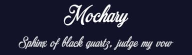 Mochary by Måns Grebäck — Script Handwritten Font — thumbnail 2