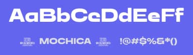 Mochica by Måns Grebäck — Sans Serif Font — thumbnail 3