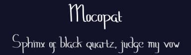Mocopat by Yahhya Anas — Script Handwritten Font — thumbnail 2