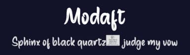 Modaft by productype.com — Script Handwritten Font — thumbnail 2