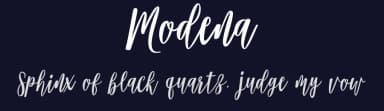 Modena by Malindo Creative — Script Handwritten Font — thumbnail 2