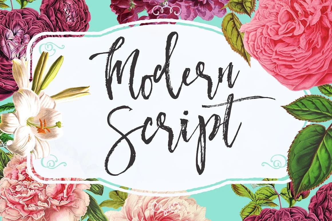 Modern Script Font by Blessed Print — Script Handwritten Font