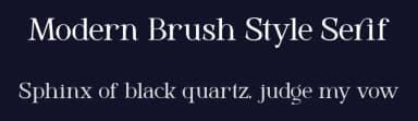 Modern Brush Style Serif by Din Studio — Serif Font — thumbnail 2