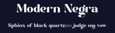 Modern Negra by Sohel Studio — Serif Font — thumbnail 2