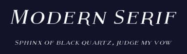 Modern Serif by Galdino Otten Fonts — Serif Font — thumbnail 2