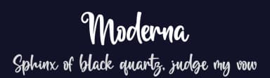 Moderna by Almaz Studio — Script Handwritten Font — thumbnail 2