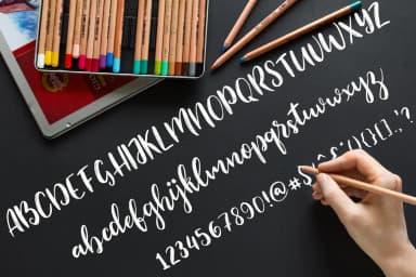 Modesty Font by Pasha Larin — Script Handwritten Font — thumbnail 6