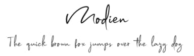 Modien by Craft Supply Co. — Script Handwritten Font — thumbnail 1