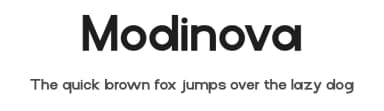 Modinova by Muksal Creative — Sans Serif Font — thumbnail 1