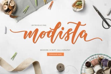 Modista Font by No Gravity Type — Script Handwritten Font — thumbnail 1