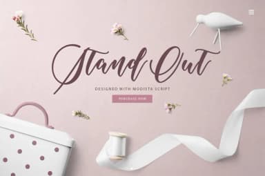 Modista Font by No Gravity Type — Script Handwritten Font — thumbnail 4