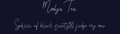 Modya Tea by Edric Studio — Script Handwritten Font — thumbnail 2