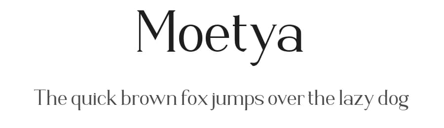 Moetya by Creavora Studio — Serif Font — preview 1