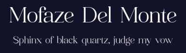 Mofaze Del Monte by Storytype Studio — Serif Font — thumbnail 2