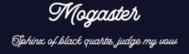Mogaster by Letterhend Studio — Script Handwritten Font — thumbnail 2