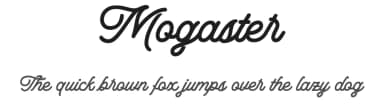 Mogaster by Letterhend Studio — Script Handwritten Font — thumbnail 1