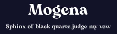 Mogena by Kulokale Studio — Serif Font — thumbnail 2