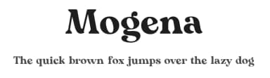 Mogena by Kulokale Studio — Serif Font — thumbnail 1