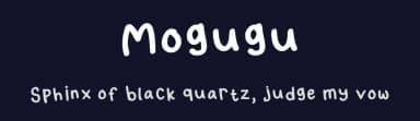 Mogugu by kukika — Script Handwritten Font — thumbnail 2