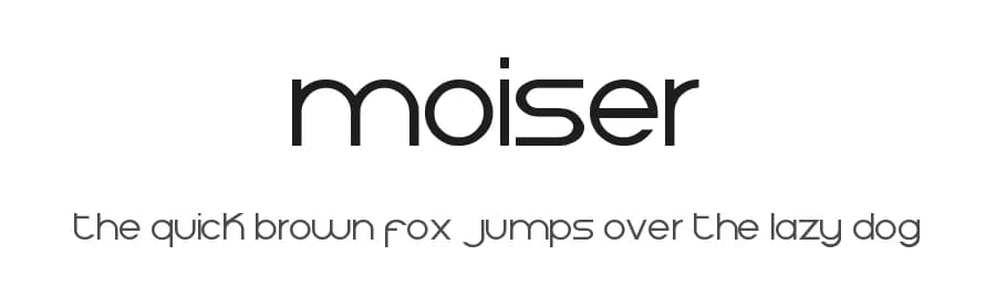 Moiser by Qbotype Fonts — Sans Serif Font — preview 1