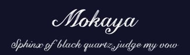 Mokaya by Alit Design — Script Handwritten Font — thumbnail 2