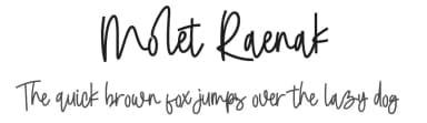 Molet Raenak by ONG Type — Script Handwritten Font — thumbnail 1