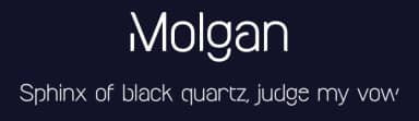 Molgan by BrandSemut — Sans Serif Font — thumbnail 2