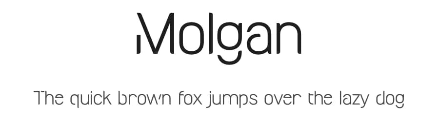 Molgan by BrandSemut — Sans Serif Font
