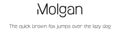 Molgan by BrandSemut — Sans Serif Font — thumbnail 1