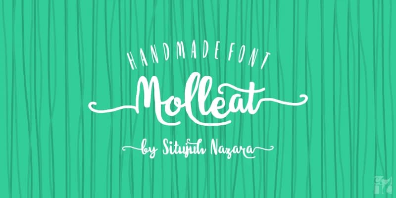Molleat Font by Situjuh — Script Handwritten Font
