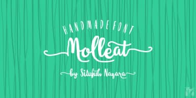 Molleat Font by Situjuh — Script Handwritten Font — thumbnail 1