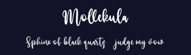 Mollekula by Maulana Creative — Script Handwritten Font — thumbnail 2