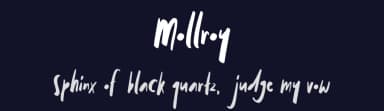 Mollroy by Subectype & Orenari — Script Handwritten Font — thumbnail 2