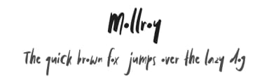 Mollroy by Subectype & Orenari — Script Handwritten Font — thumbnail 1
