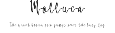 Molluca by greataris — Script Handwritten Font — thumbnail 1