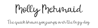 Molly Mermaid by Stellaris Studio — Script Handwritten Font — thumbnail 1