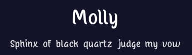 Molly by Trim Studio — Script Handwritten Font — thumbnail 2