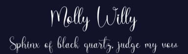 Molly Willy by Hadjar Creative — Script Handwritten Font — thumbnail 2