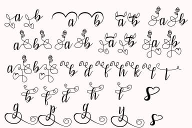 Molyssa Font by maydhen studio — Script Handwritten Font — thumbnail 4