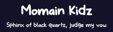 Momain Kidz by Ibra Creative Studio — Script Handwritten Font — thumbnail 2
