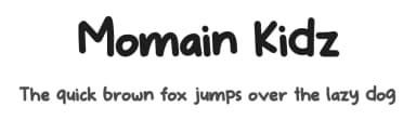 Momain Kidz by Ibra Creative Studio — Script Handwritten Font — thumbnail 1