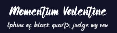 Momentum Valentine by Yahhya Anas — Script Handwritten Font — thumbnail 2