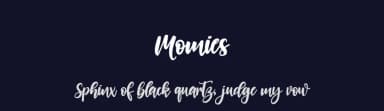 Momies by Goodrichees — Script Handwritten Font — thumbnail 2