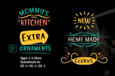 Mommy's Kitchen Font by Situjuh — Script Handwritten Font — thumbnail 6